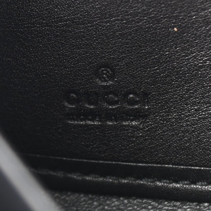 Gucci Guccissima Sukey Zip Around Wallet Black 6 of 8