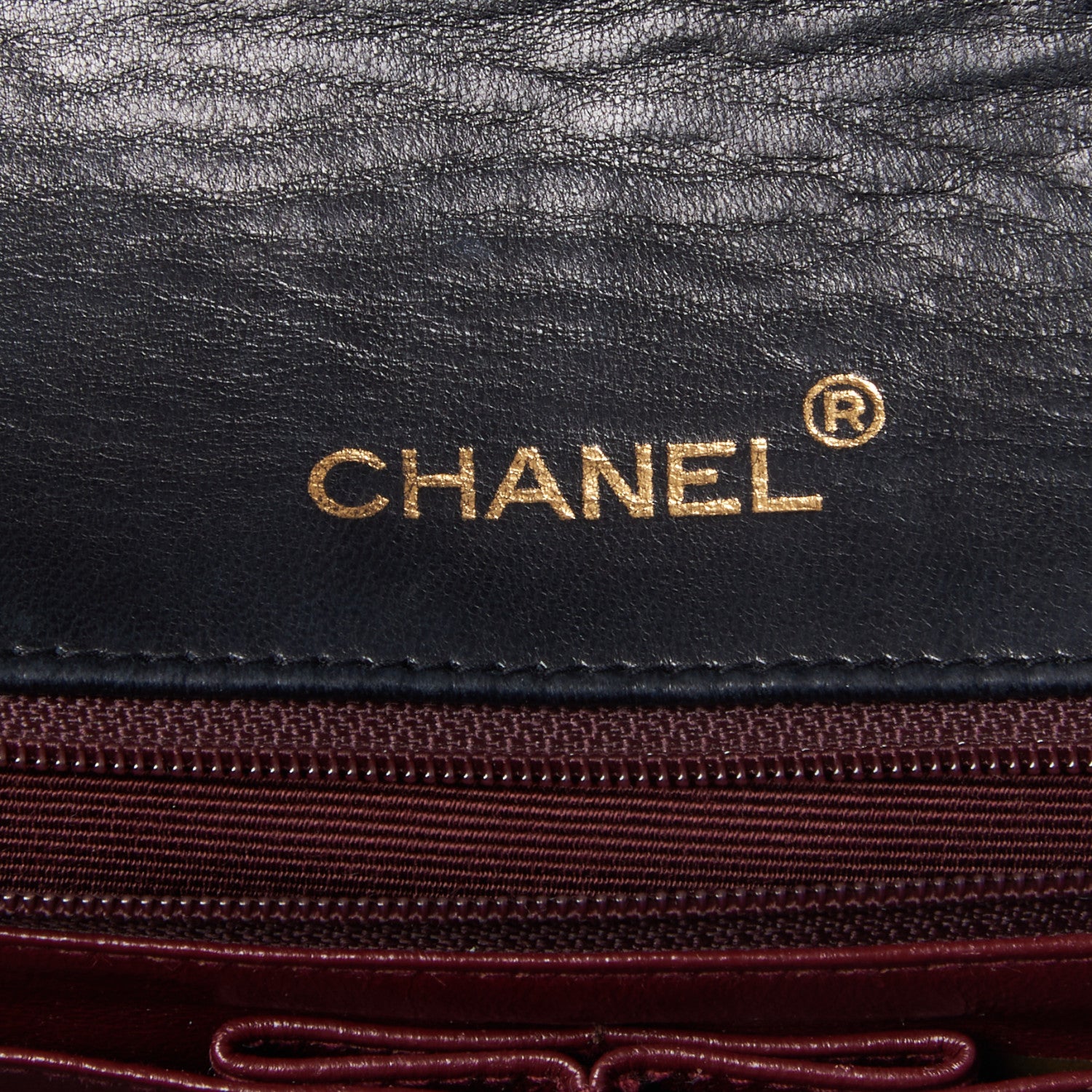 Chanel Lambskin Quilted Small Single Flap Bag Navy 7 of 10