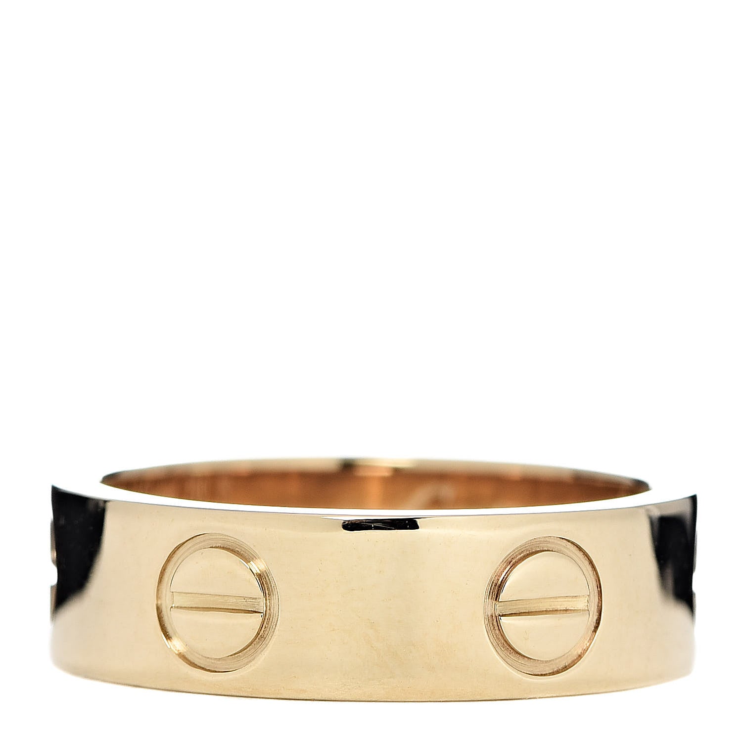 Cartier 18K Yellow Gold 5.5mm LOVE Ring 52 6 3 of 4