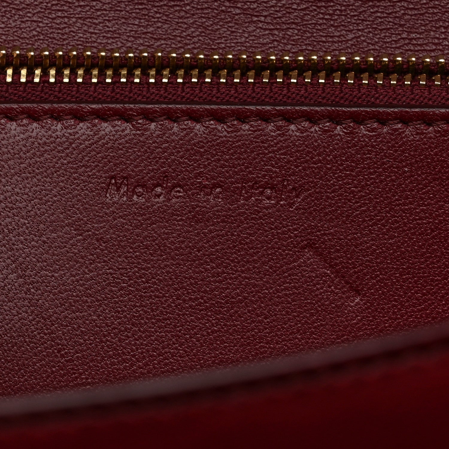 Celine Box Calfskin Medium Classic Box Flap Bag Burgundy 6 of 11