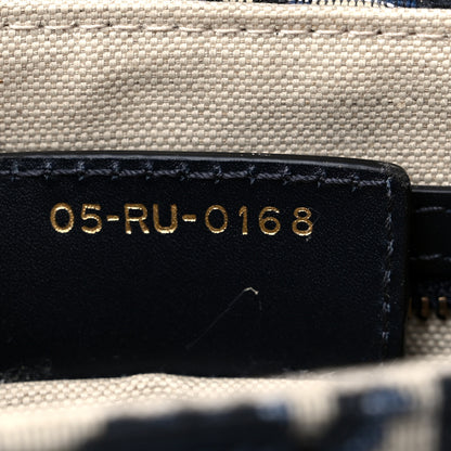 Christian Dior Oblique Saddle Bag Blue 7 of 10