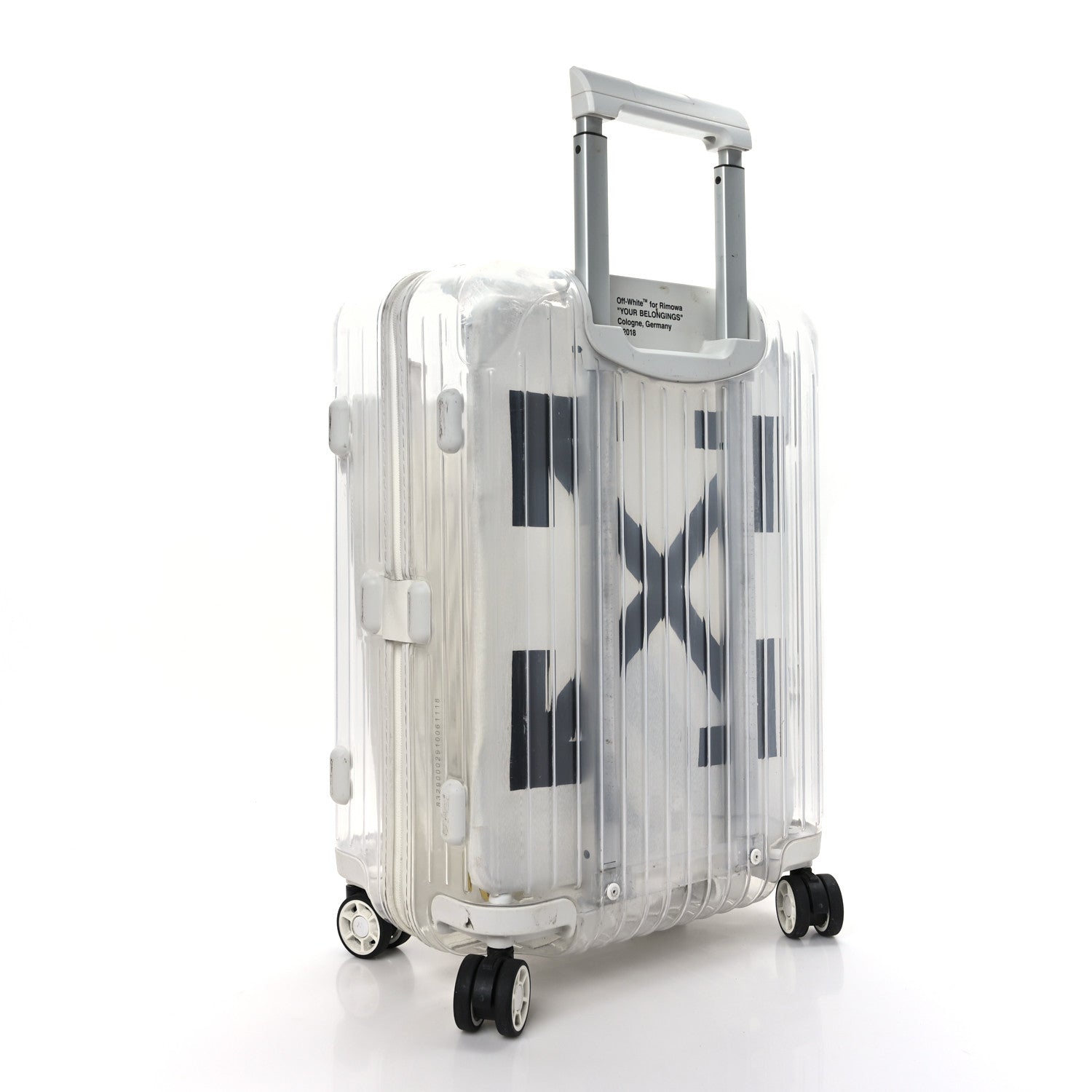 Off-White X RIMOWA Polycarbonate Luggage Transparent 2 of 13