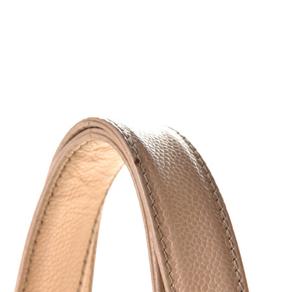 Chanel Caviar Quilted Grand Shopping Tote GST Beige 7 of 10