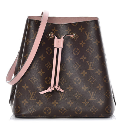 Louis Vuitton Monogram Neonoe MM Rose Poudre 1 of 12