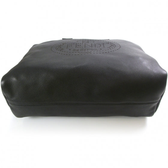 Fendi Calfskin Romano Selleria Luggage Black 4 of 12