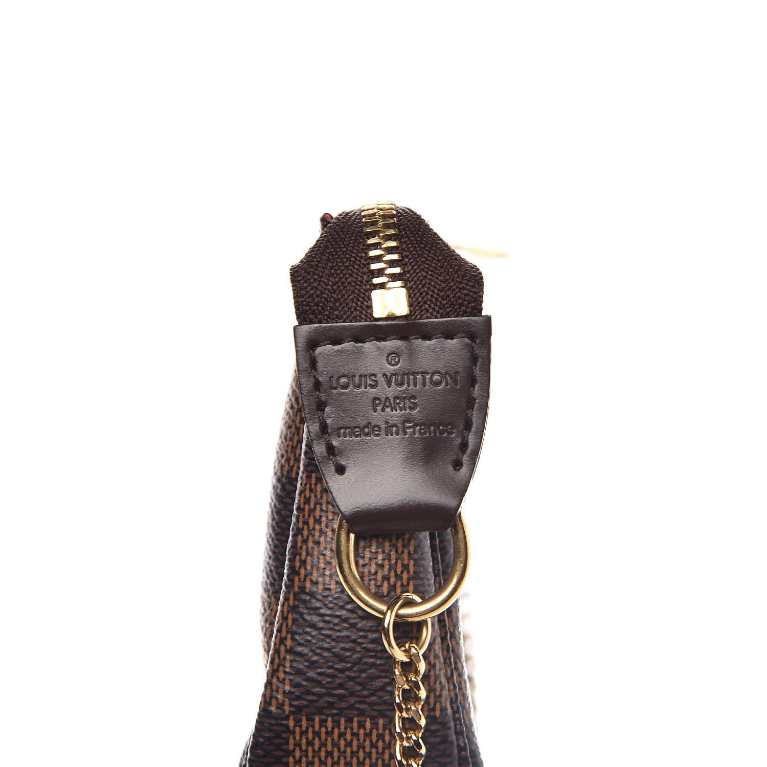 Louis Vuitton Damier Ebene Mini Pochette Accessories 6 of 8