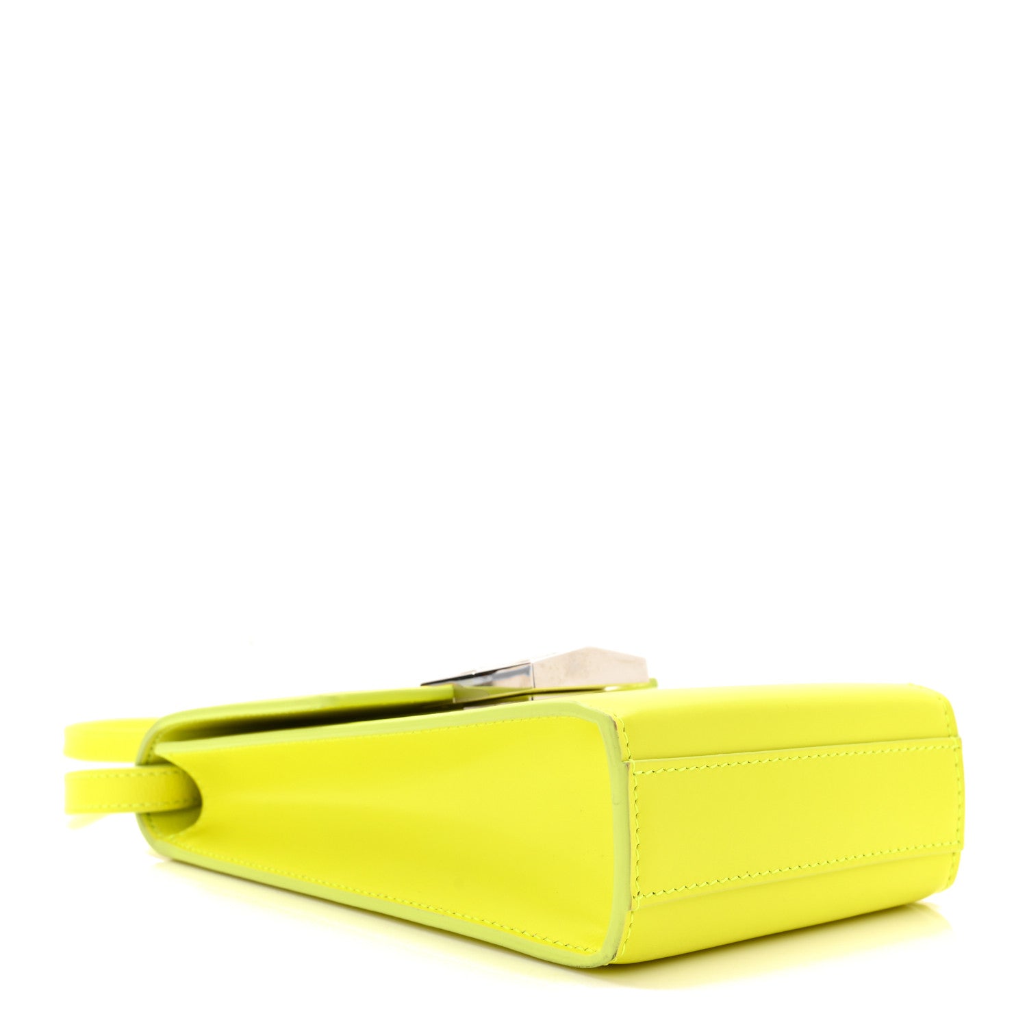 Givenchy Box Calfskin Mini 4G Vertical Bag Fluo Yellow 4 of 10