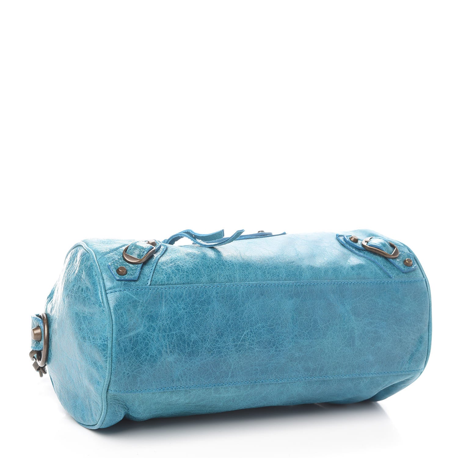 Balenciaga Chevre Classic Hardware Mini Twiggy Aquamarine 4 of 12