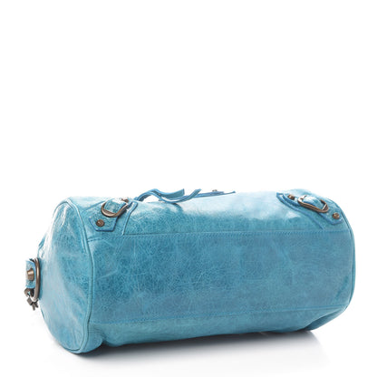 Balenciaga Chevre Classic Hardware Mini Twiggy Aquamarine 4 of 12