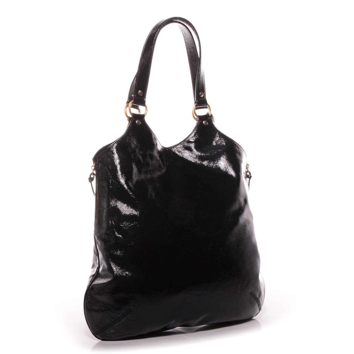Patent Tribute Tote Black