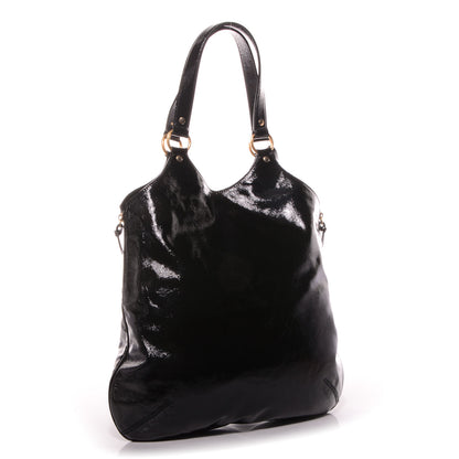 Saint Laurent Patent Tribute Tote Black 7 of 31
