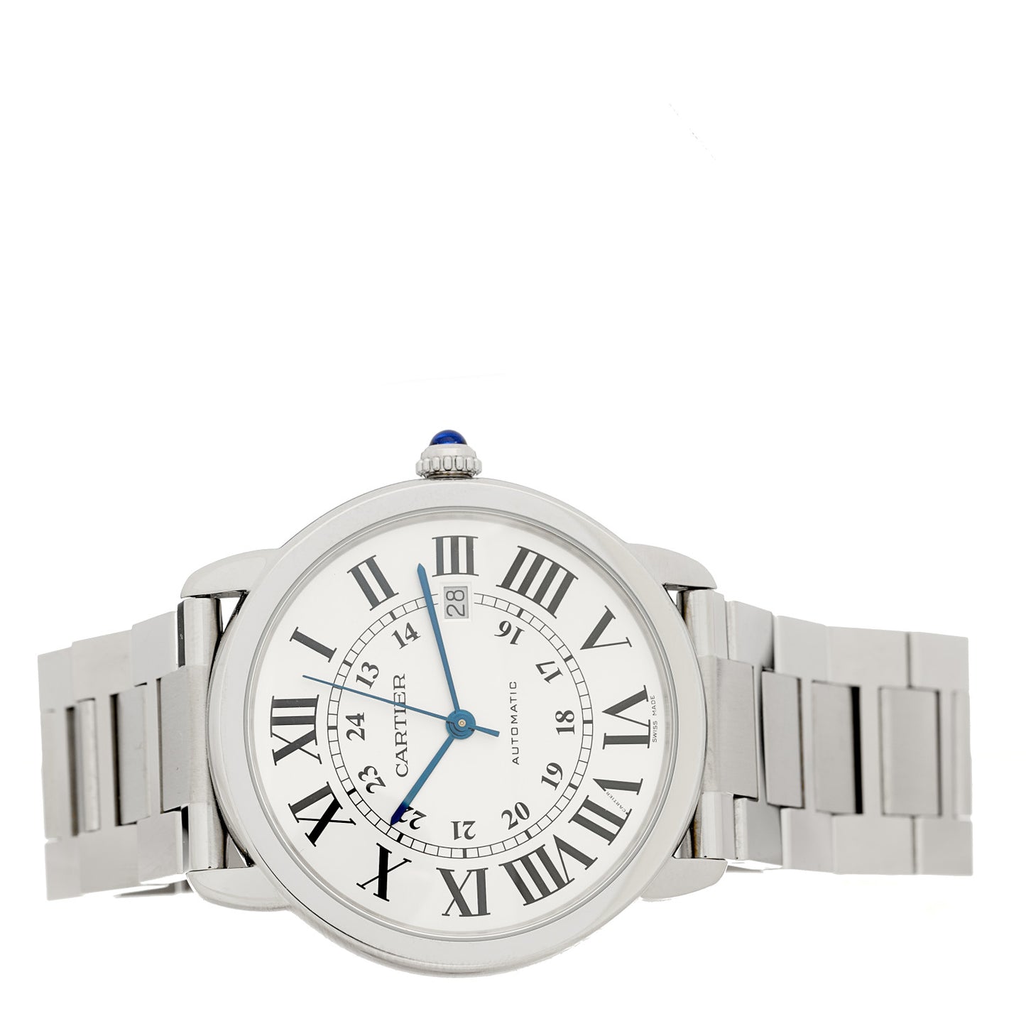 Stainless Steel 42mm Ronde Solo Automatic Watch