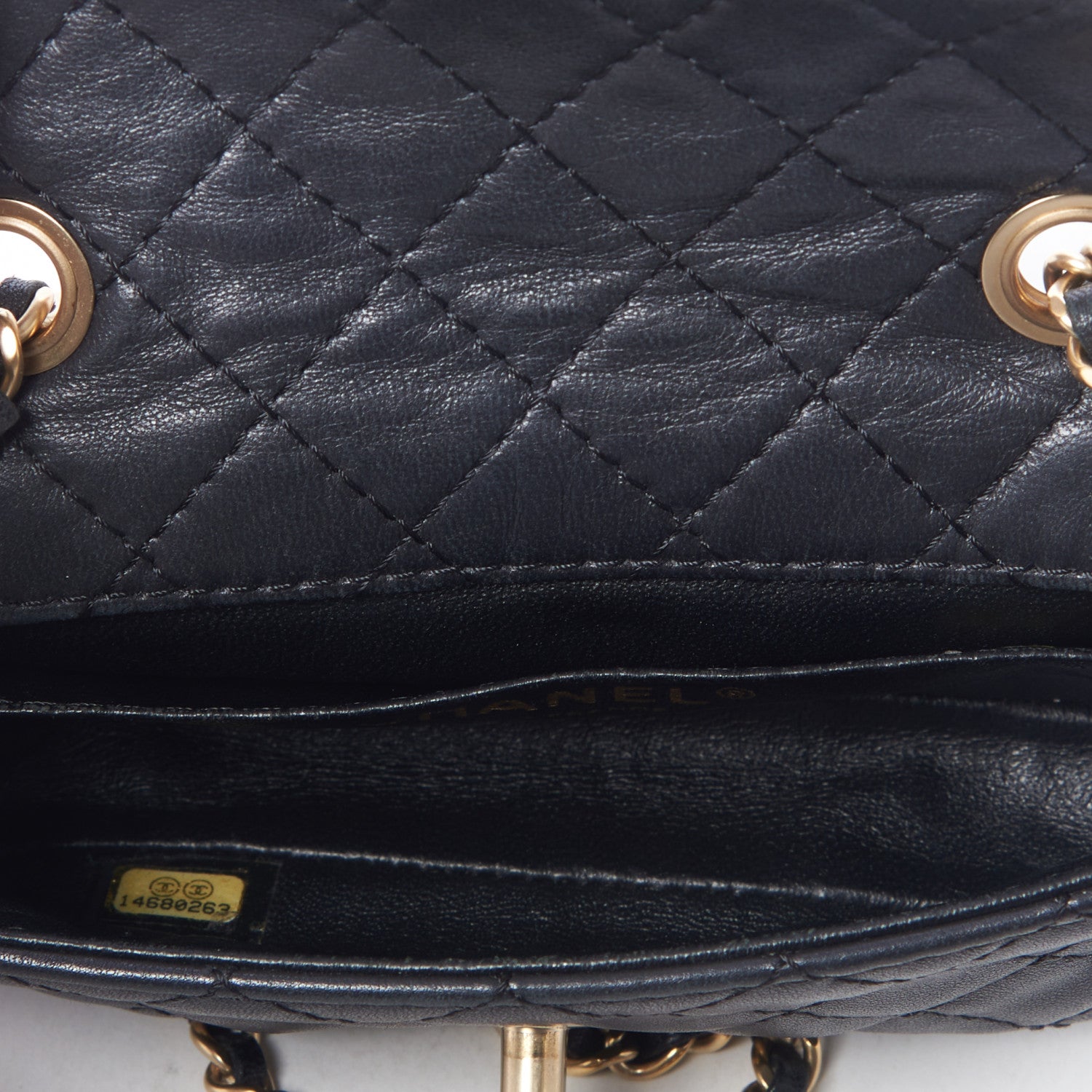 Chanel Lambskin Quilted Precious Jewel Extra Mini Flap Black 6 of 9