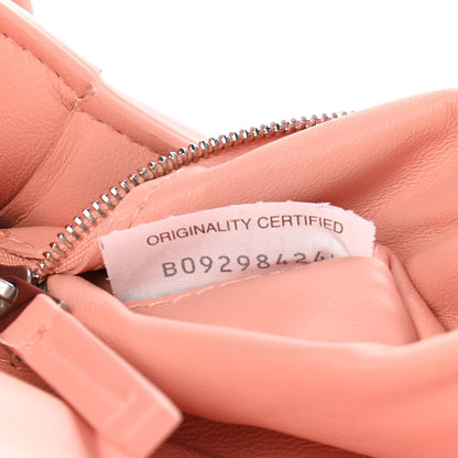 Bottega Veneta Nappa Maxi Intreccio Padded Cassette Crossbody Bag Peachy 8 of 10