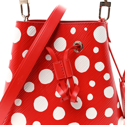 Louis Vuitton LV X YK Epi Neonoe BB Rouge White 7 of 10