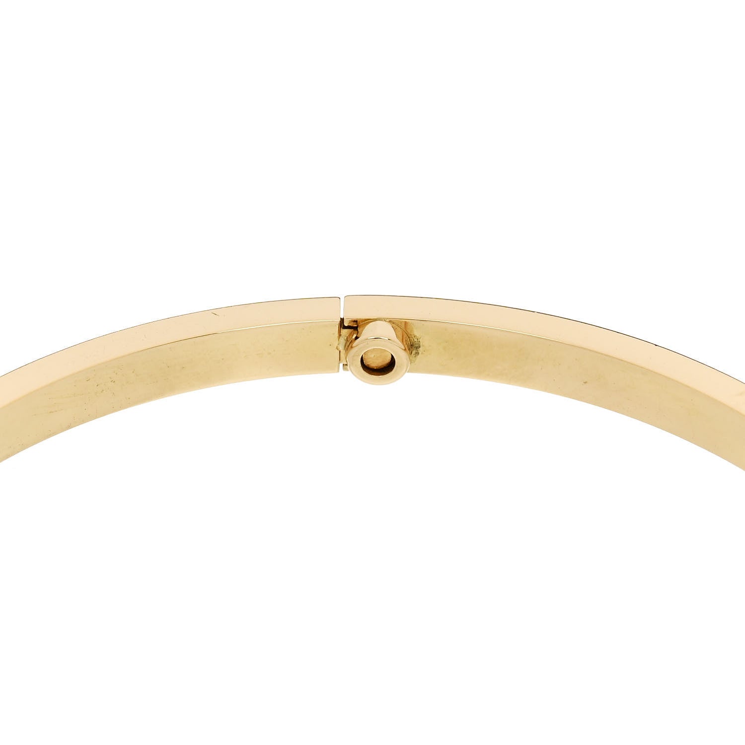 Cartier 18K Yellow Gold Small LOVE Bracelet 20 7 of 8