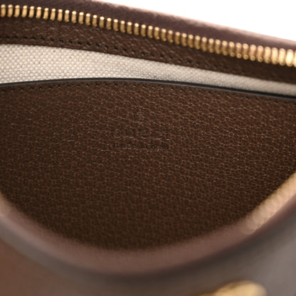 Gucci GG Supreme Monogram Textured Dollar Calfskin Small Ophidia Hobo Beige Ebony New Acero 6 of 12