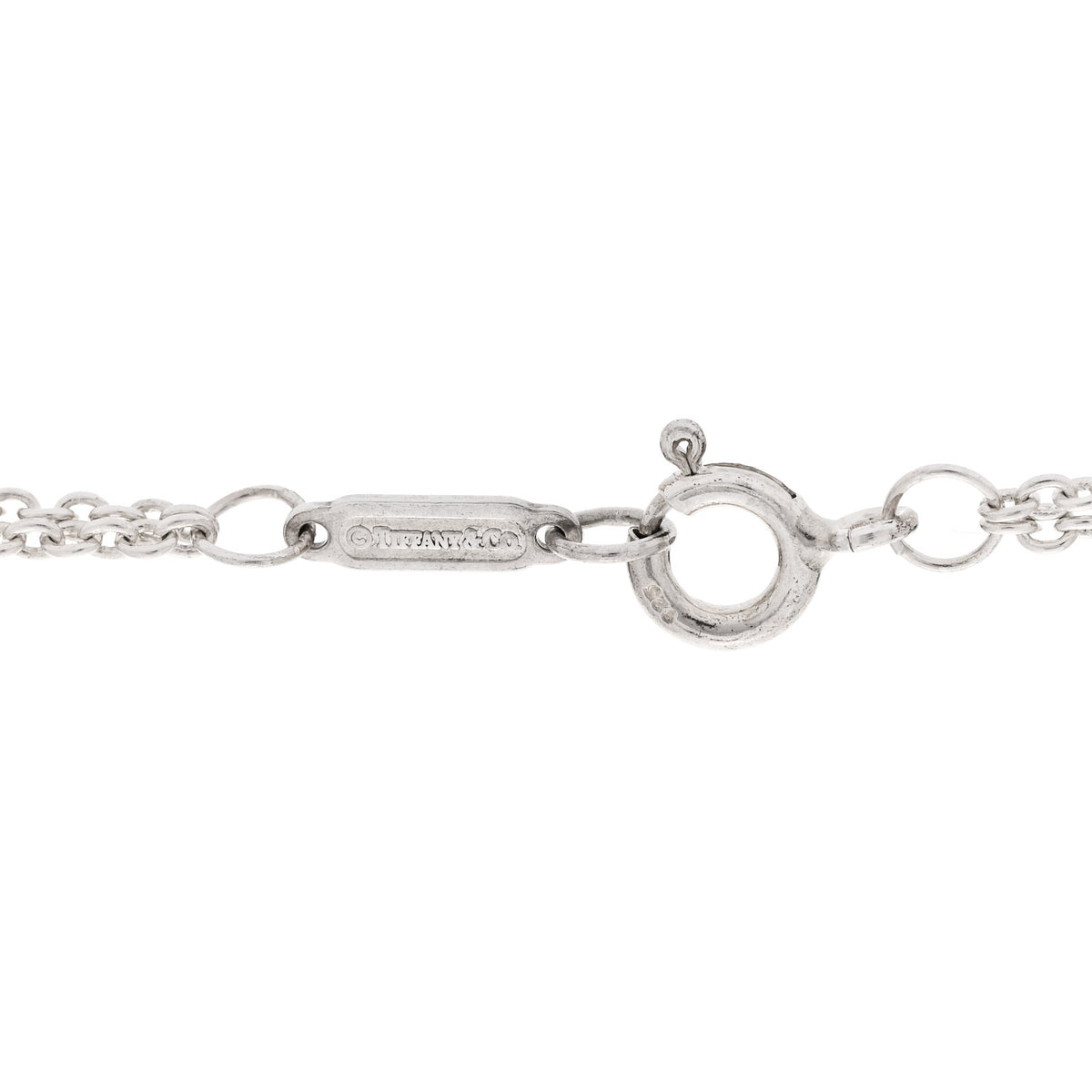 Sterling Silver Figure 8 Pendant Necklace