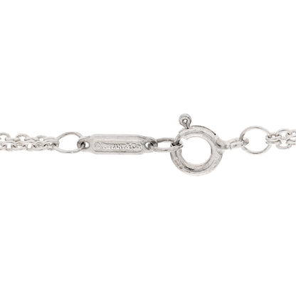 Tiffany Sterling Silver Figure 8 Pendant Necklace 5 of 7