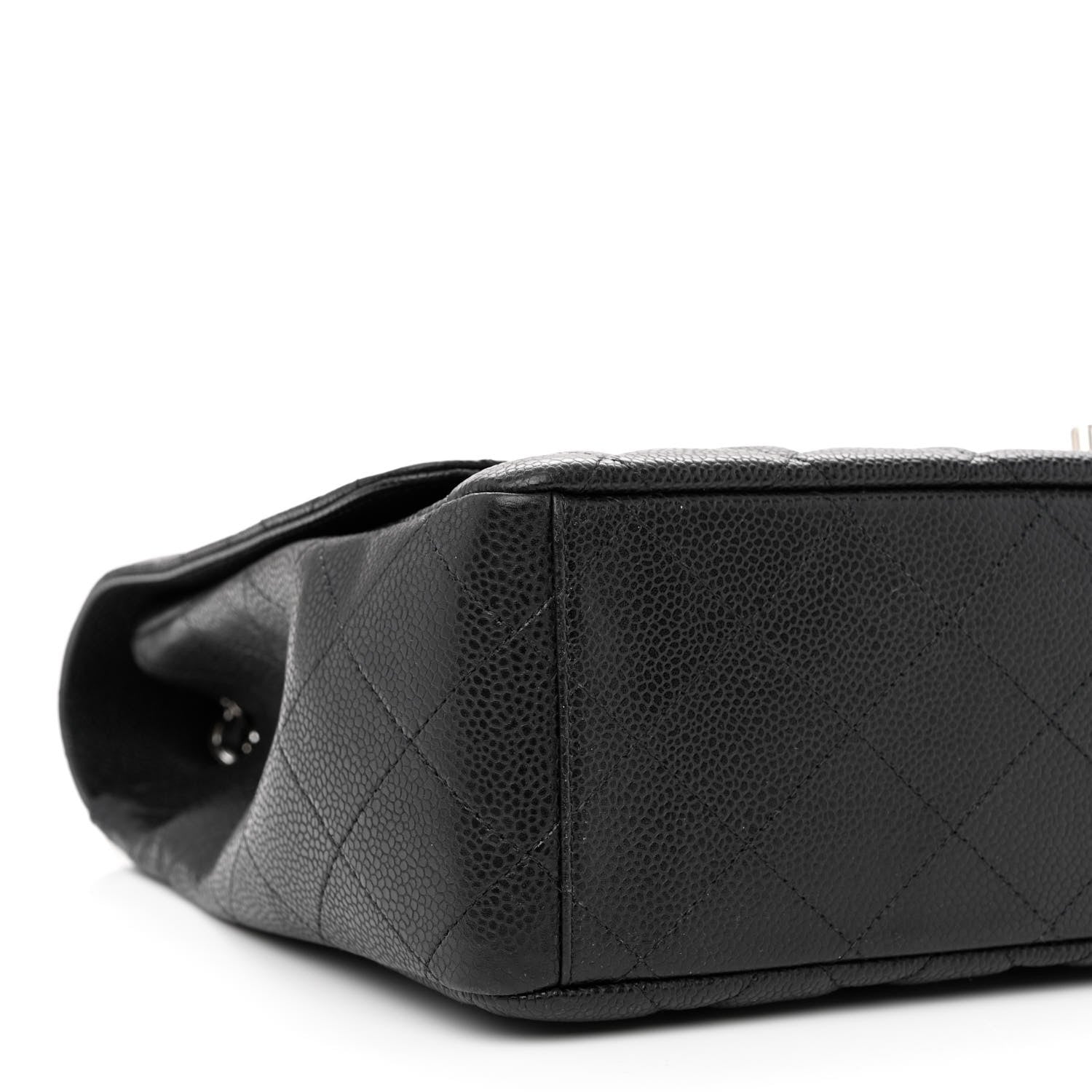 Chanel Caviar Quilted Maxi Single Flap Black 9 of 15