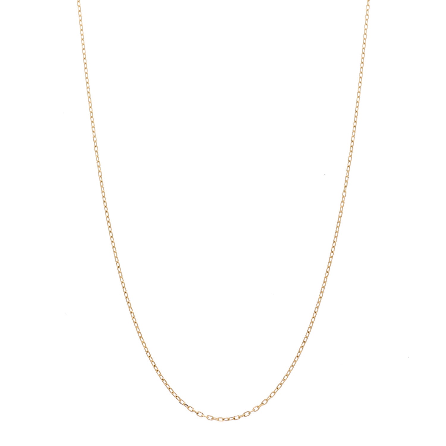 Cartier 18K Yellow Gold Chain Necklace 1 of 6