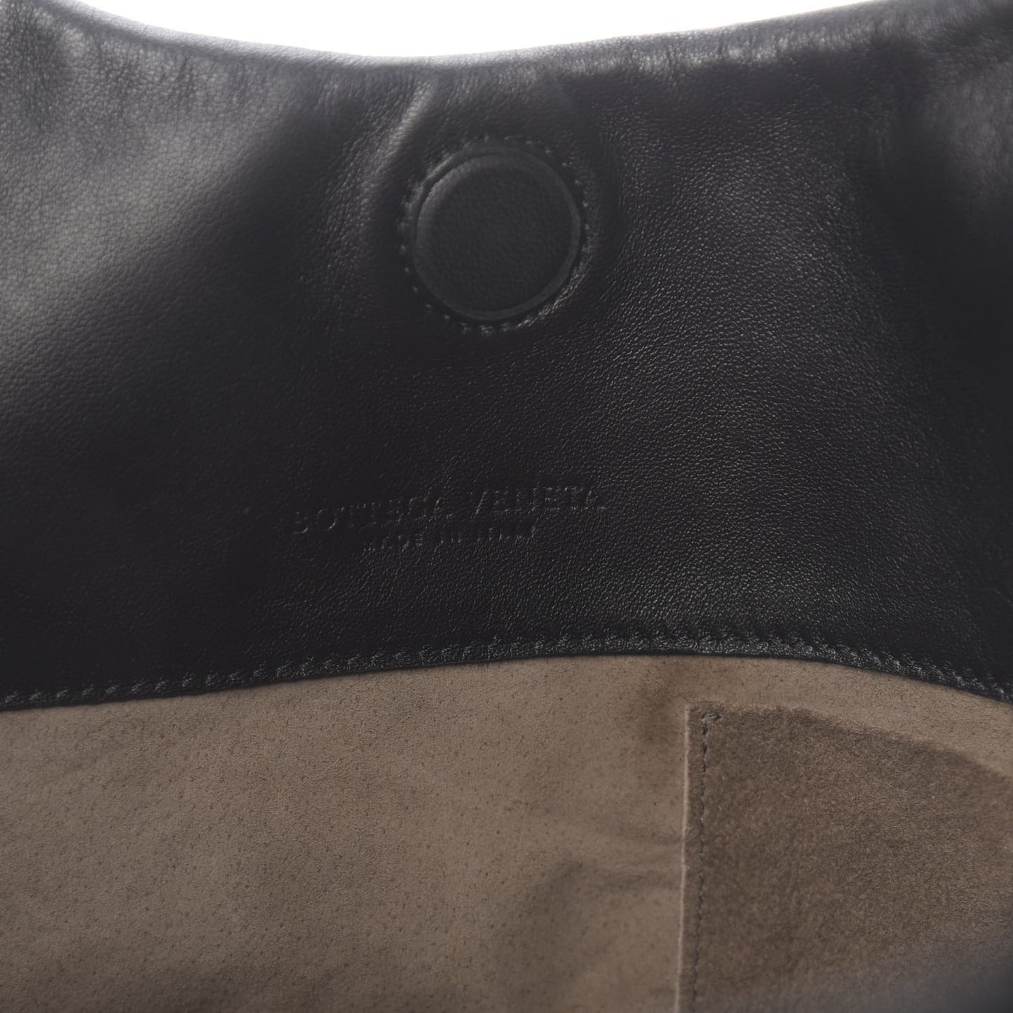 Nappa Intrecciato Medium Campana Black