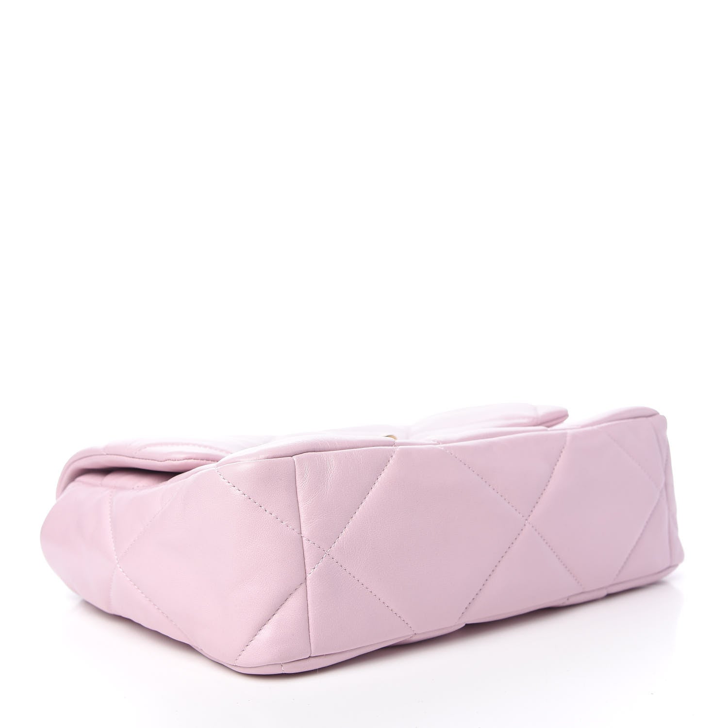 Chanel Lambskin Quilted Large Chanel 19 Flap Light Pink 4 of 10