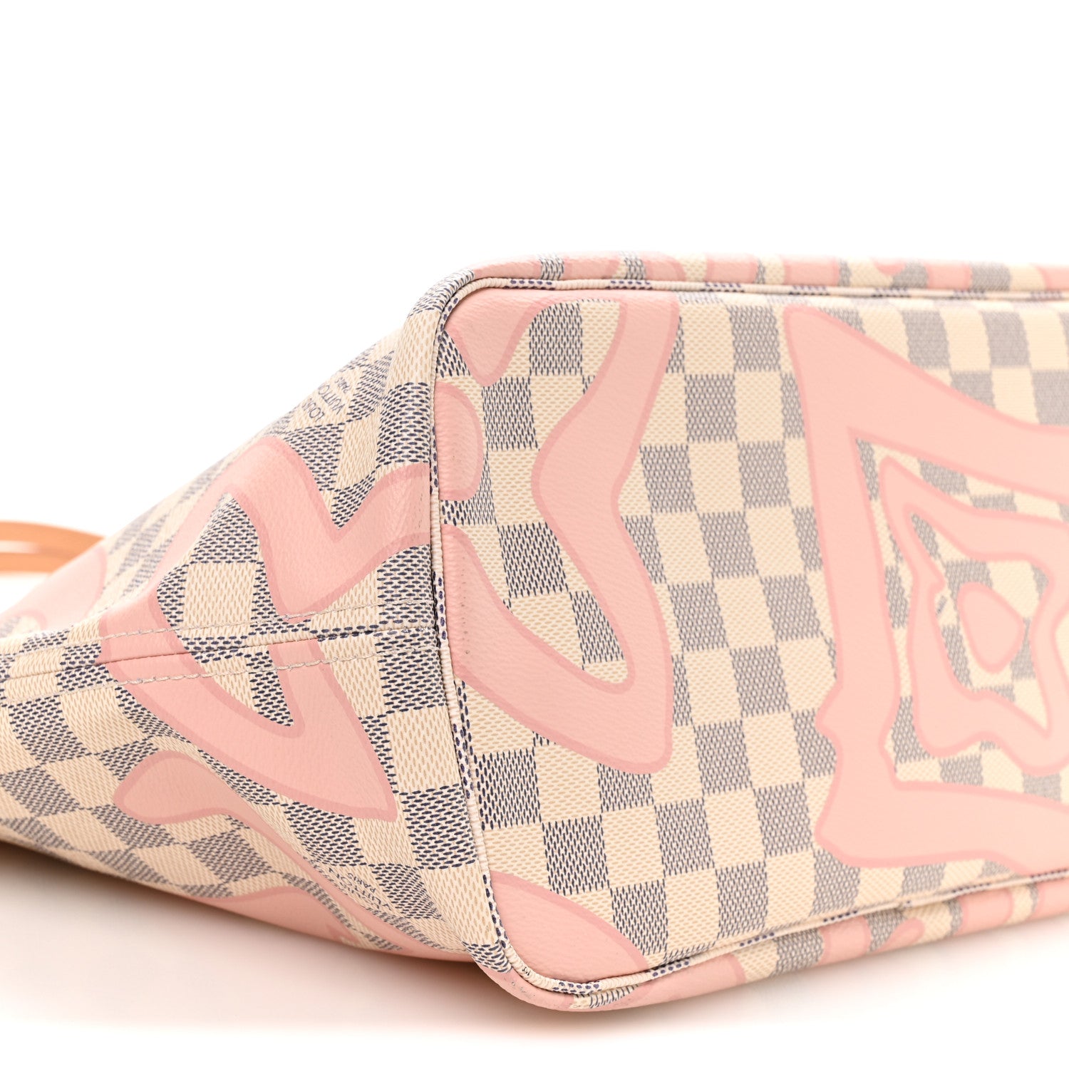 Louis Vuitton Damier Azur Tahitienne Neverfull MM 7 of 8
