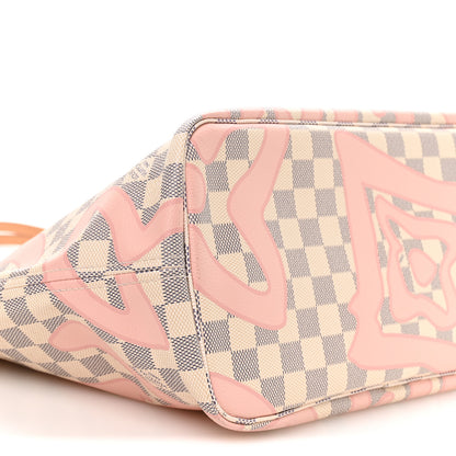 Louis Vuitton Damier Azur Tahitienne Neverfull MM 7 of 8