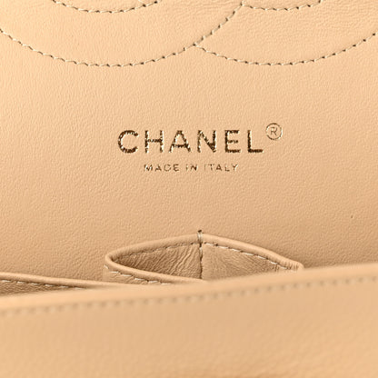 Chanel Caviar Quilted Jumbo Double Flap Beige Clair 6 of 11