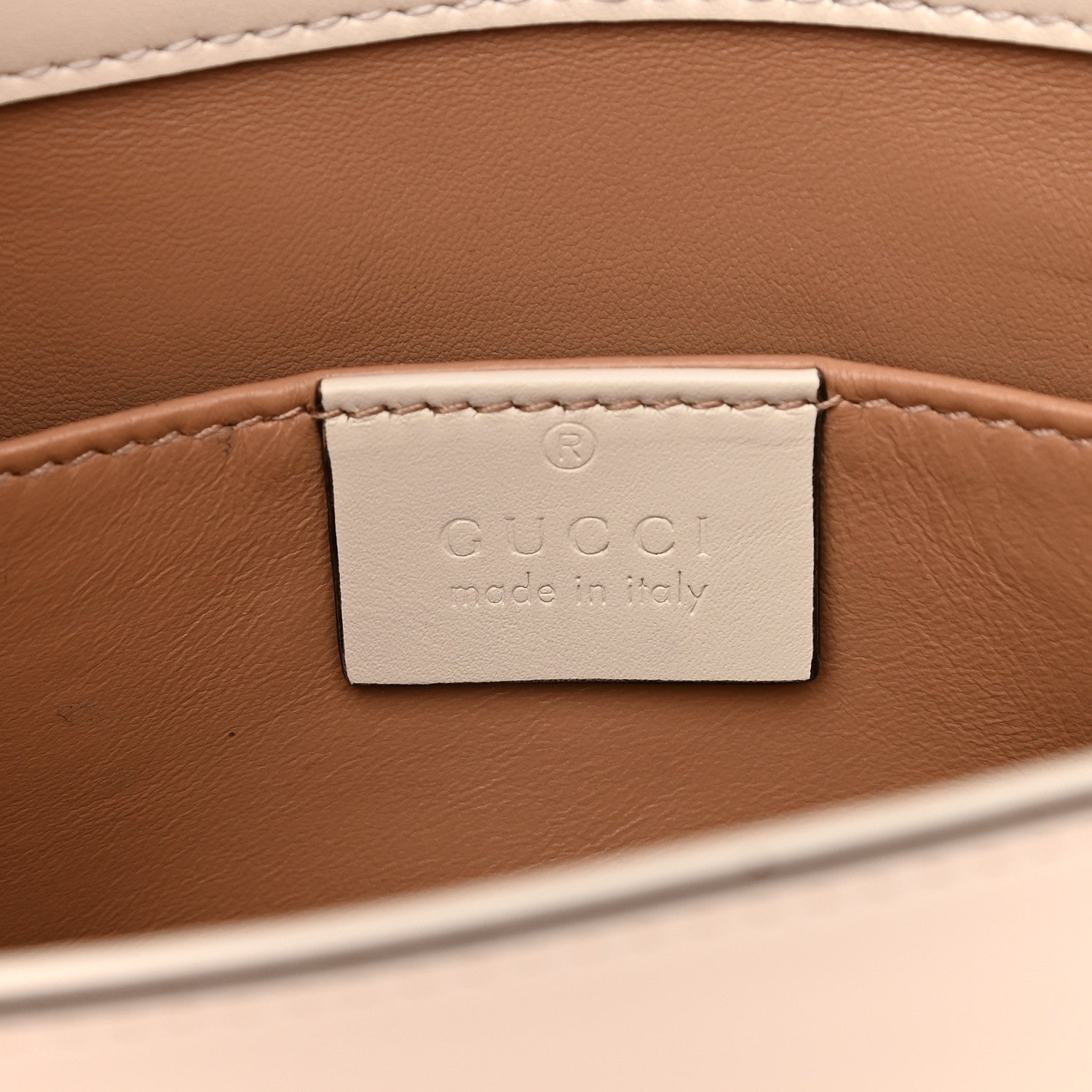 Gucci Nappa Pearl Studded Mini Queen Margaret Broadway Shoulder Bag Mystic White 6 of 9