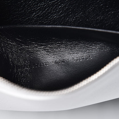 Balenciaga Signature Grained Calfskin Large Ville Zip Pouch White 7 of 11