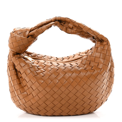 Bottega Veneta Nappa Intrecciato Teen Jodie Hobo Caramel 1 of 10