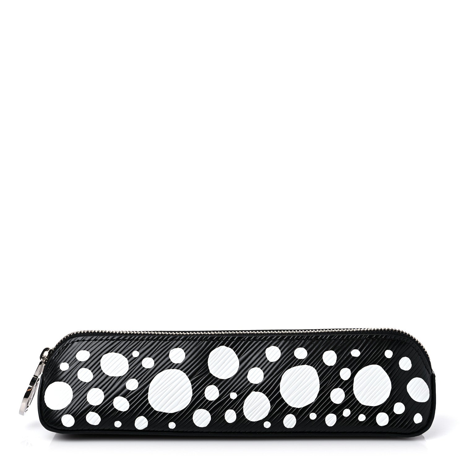 Louis Vuitton X YK Epi Infinity Dots Elizabeth Pencil Pouch Black White 1 of 9