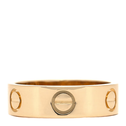 Cartier 18K Yellow Gold 5.5mm LOVE Ring 52 6 1 of 5