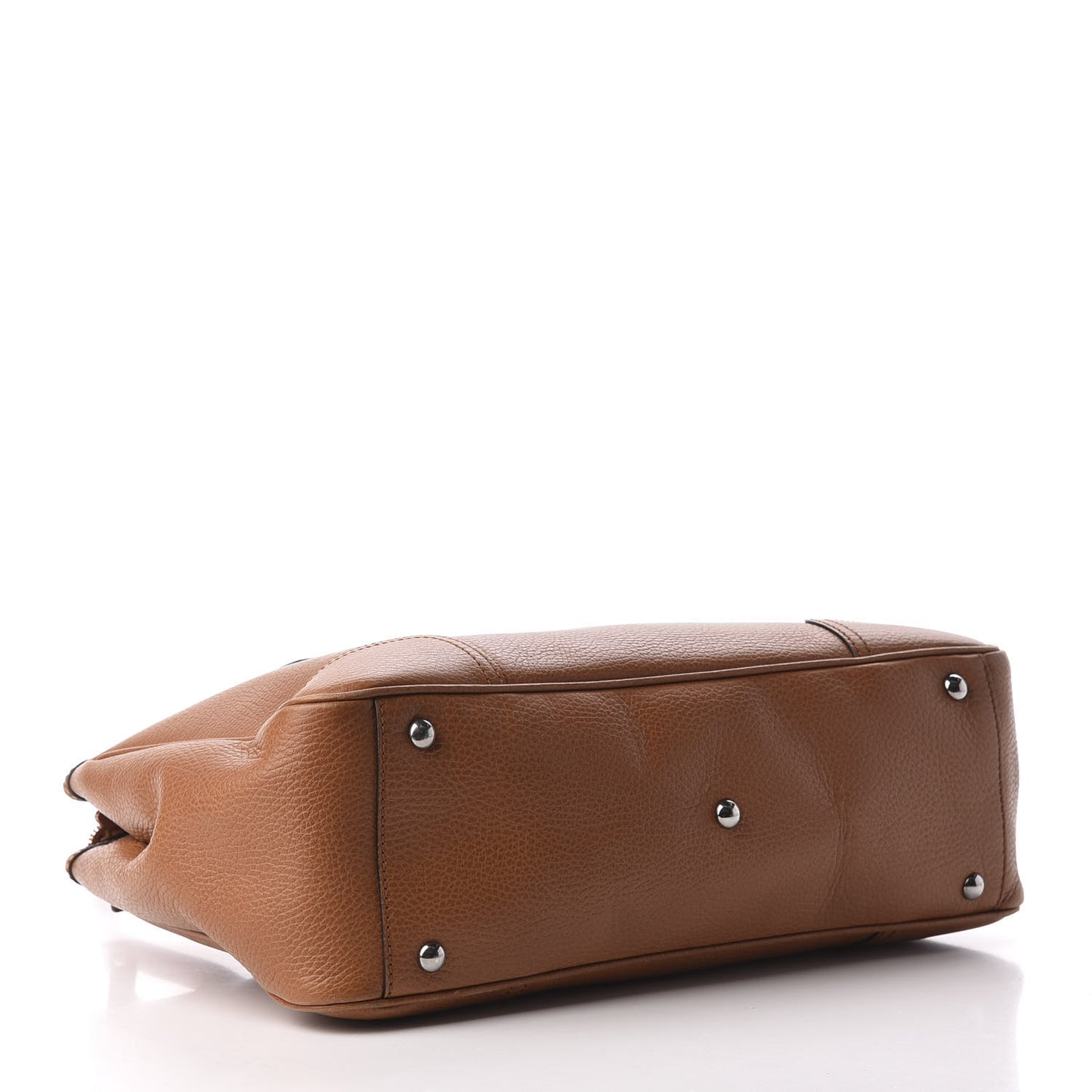 Calfskin Medium Princy Tote Cognac