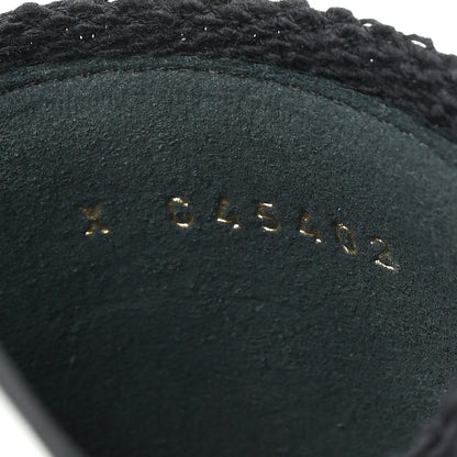 Chanel Cotton Logo Mule Sandals 35 Black White 8 of 11