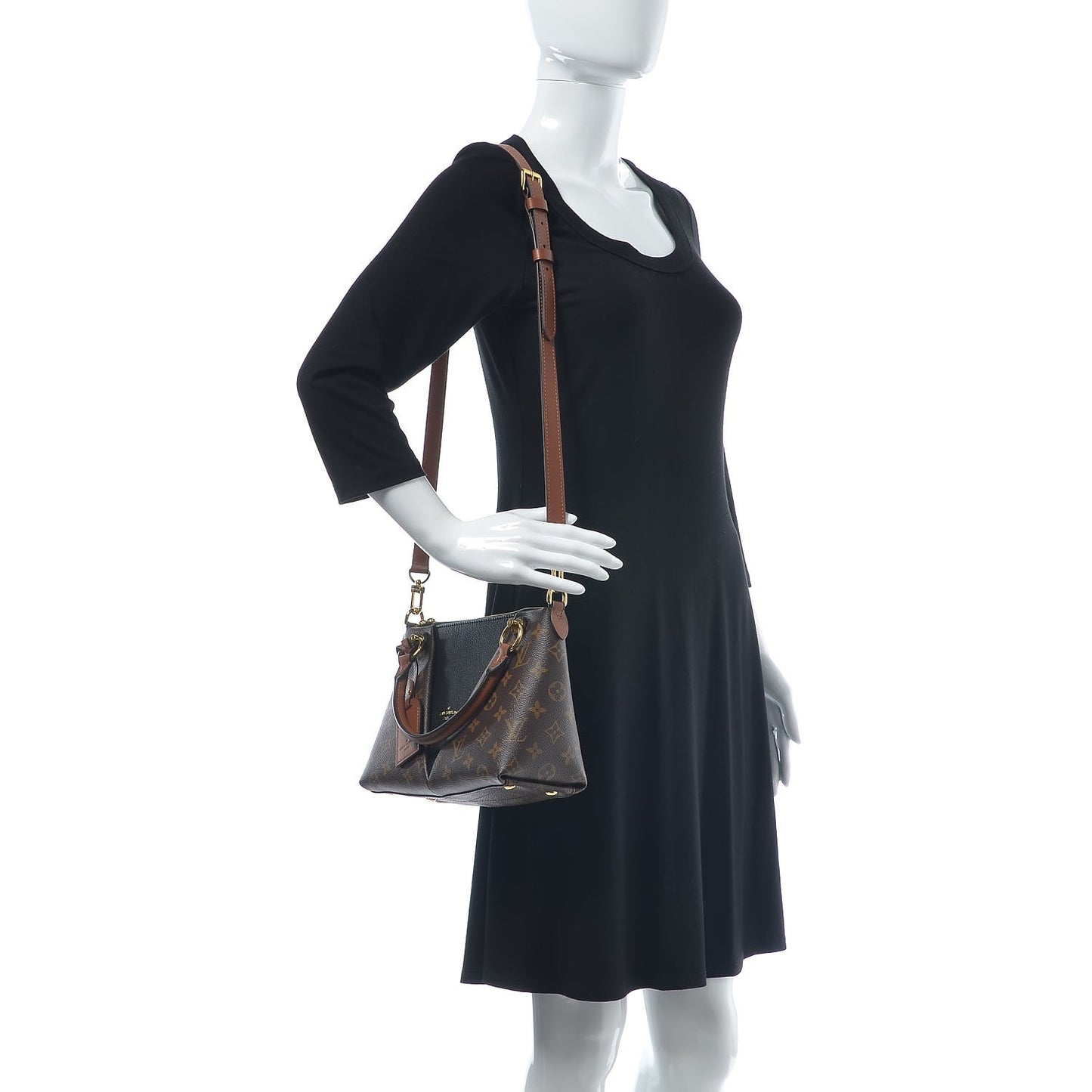 Monogram V Tote BB Black
