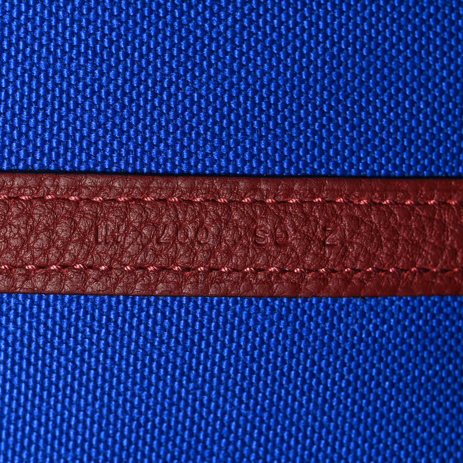 Hermes Toile Negonda Garden Party 30 TPM Bleu Bill Rouge H 7 of 10