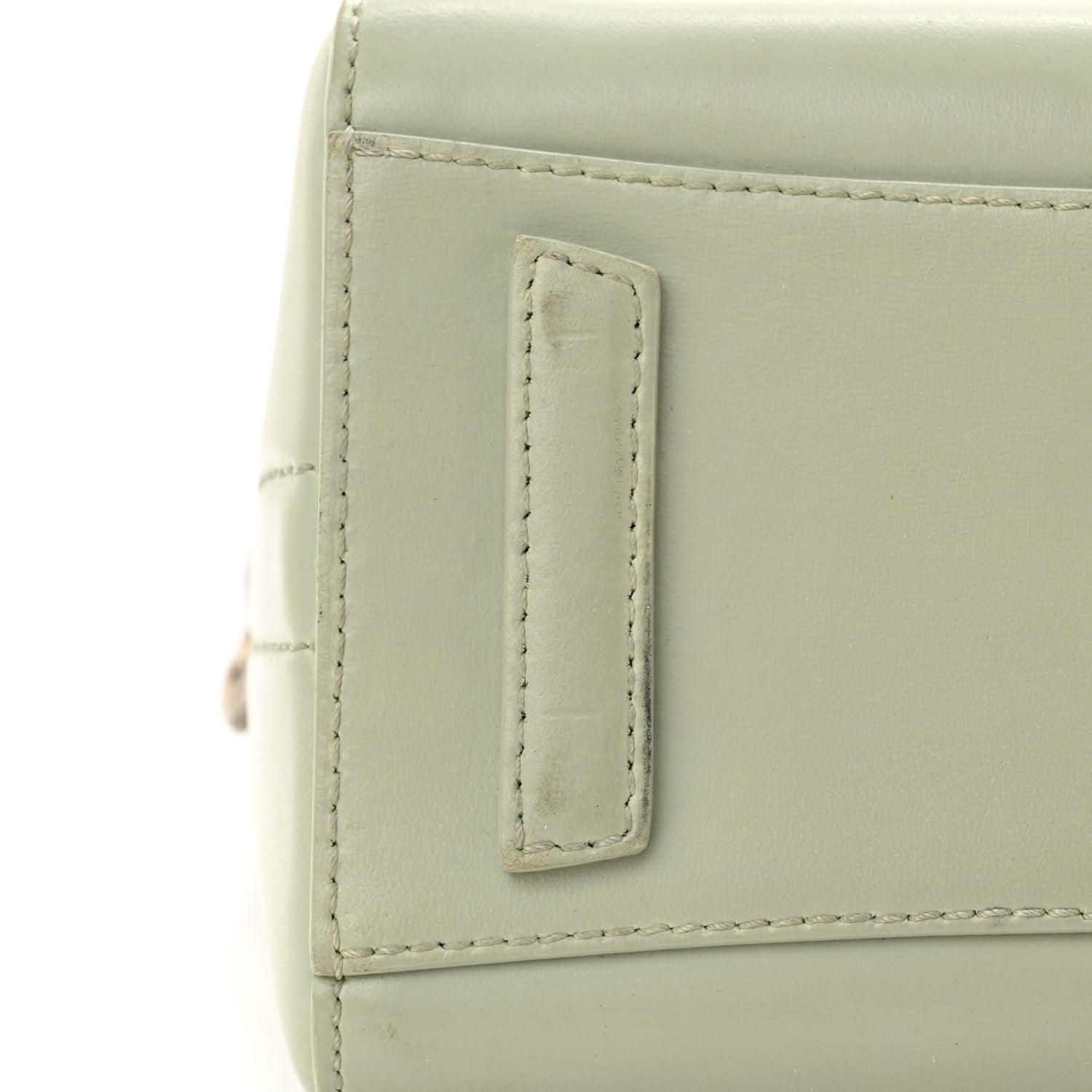 Givenchy Shiny Lord Calfskin Mini Antigona Aqua Green 16 of 17