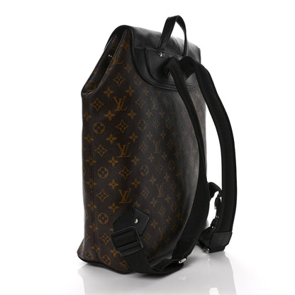 Louis Vuitton Monogram Macassar Palk Backpack 3 of 14