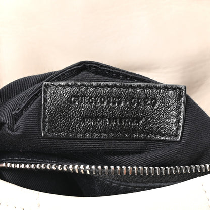 Saint Laurent Lambskin Quilted Toy Loulou Puffer Monogram Chain Satchel Crema Soft 7 of 10