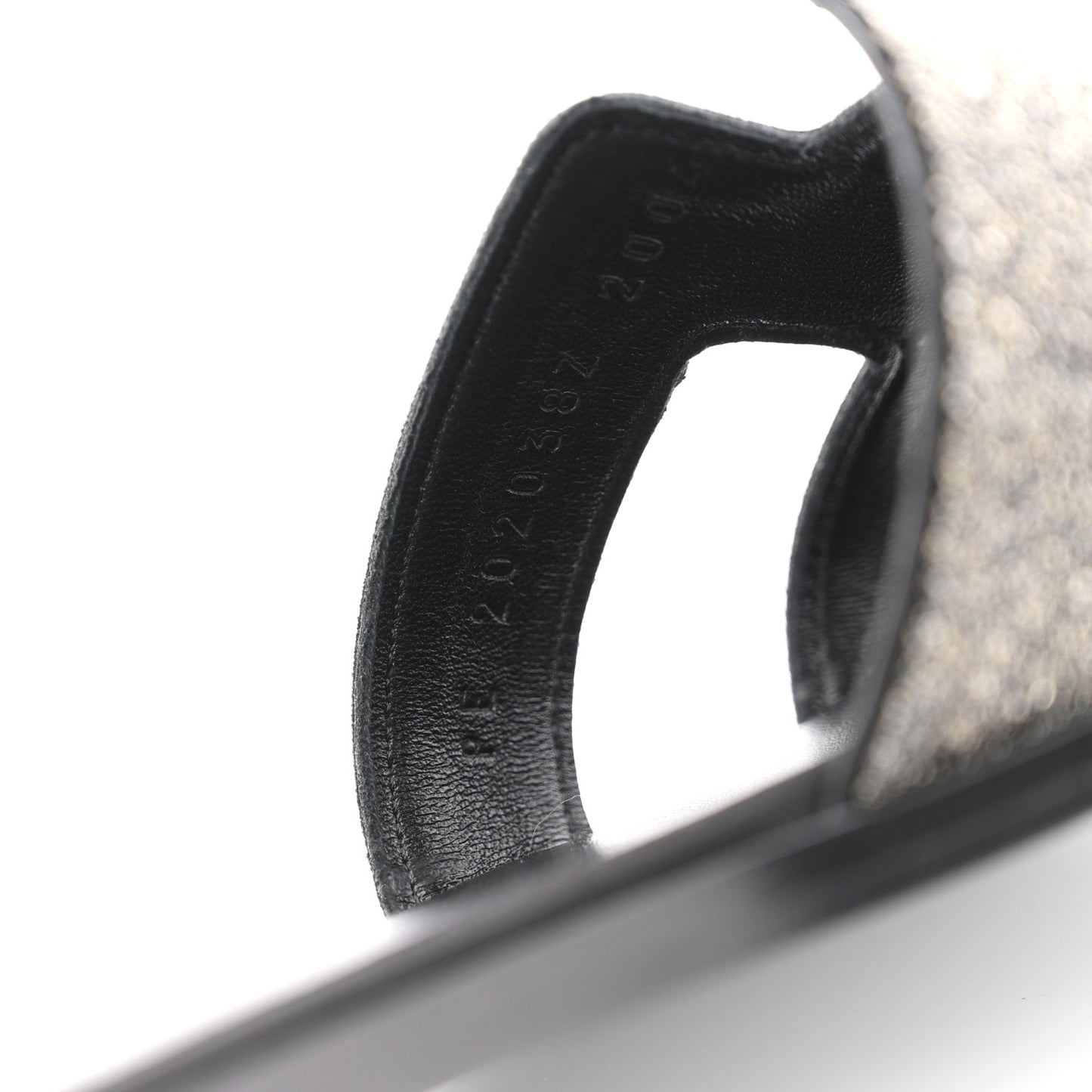 Satin Crystal Santorini Sandals 37.5 Black