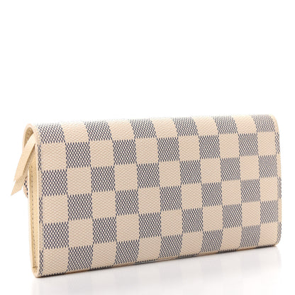 Louis Vuitton Damier Azur Emilie Wallet 3 of 7
