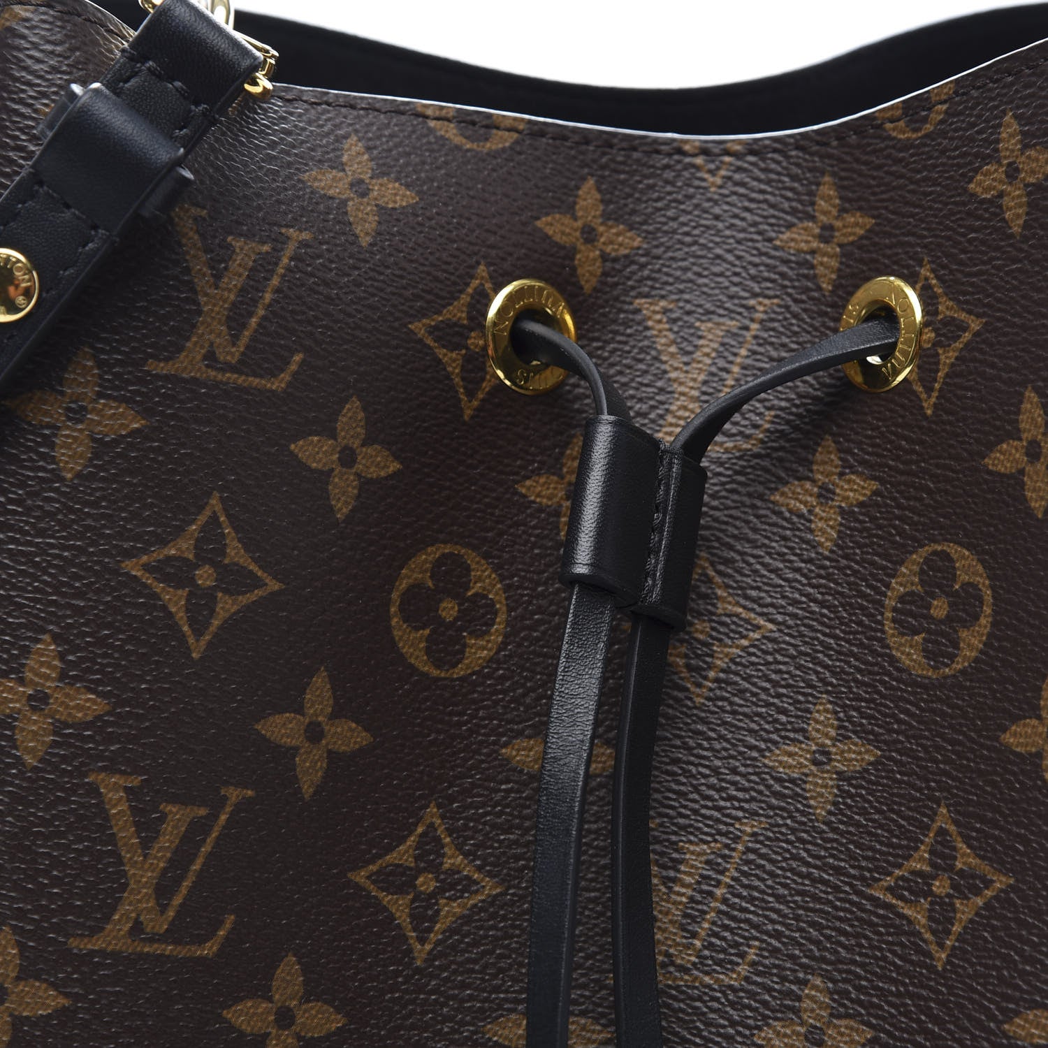 Louis Vuitton Monogram Neonoe MM Black 10 of 10