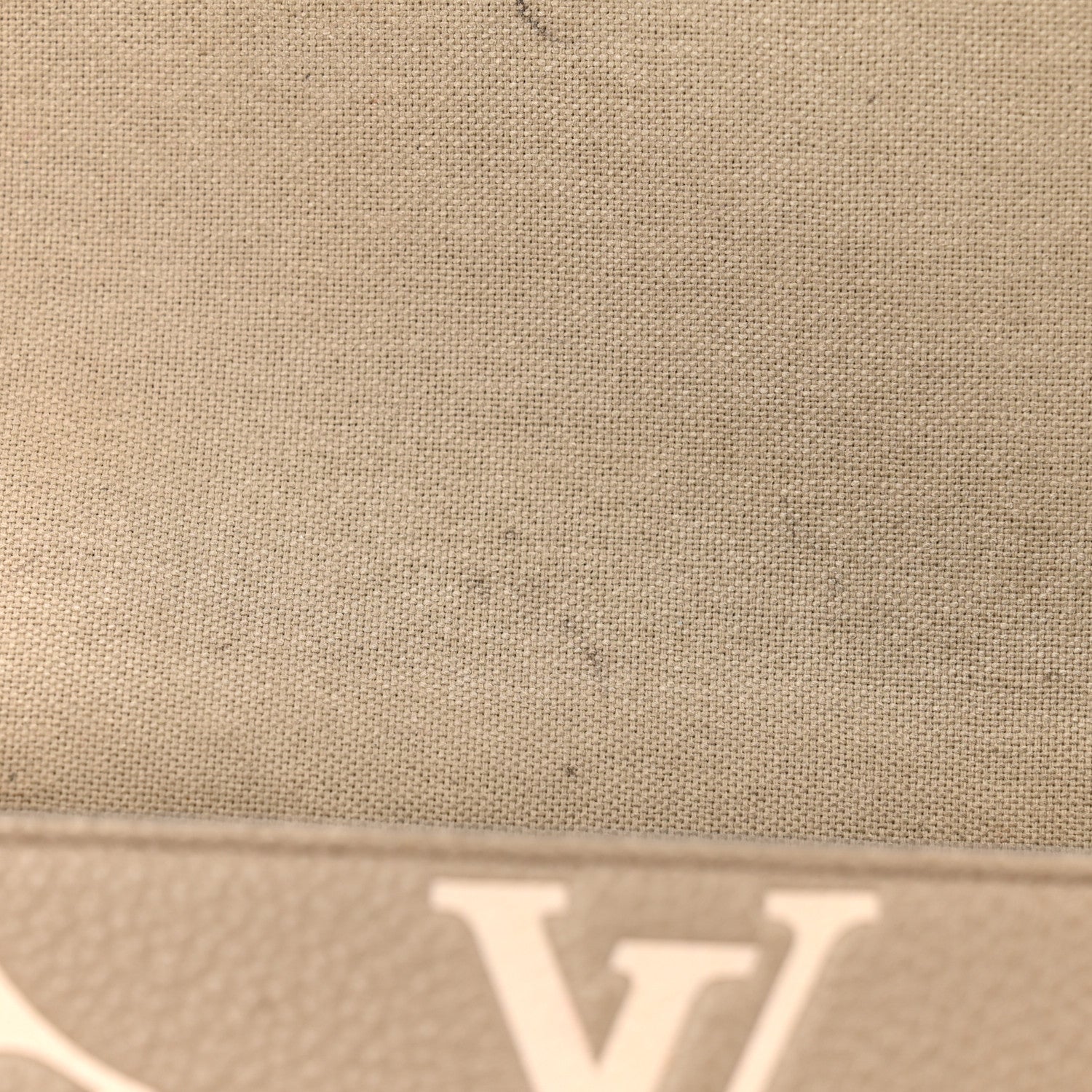 Louis Vuitton Empreinte Monogram Giant Felicie Pochette Tourterelle Creme 12 of 12