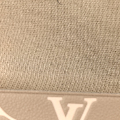 Louis Vuitton Empreinte Monogram Giant Felicie Pochette Tourterelle Creme 12 of 12