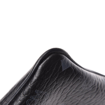 MCM Visetos Medium Crossbody Pouch Black 8 of 9