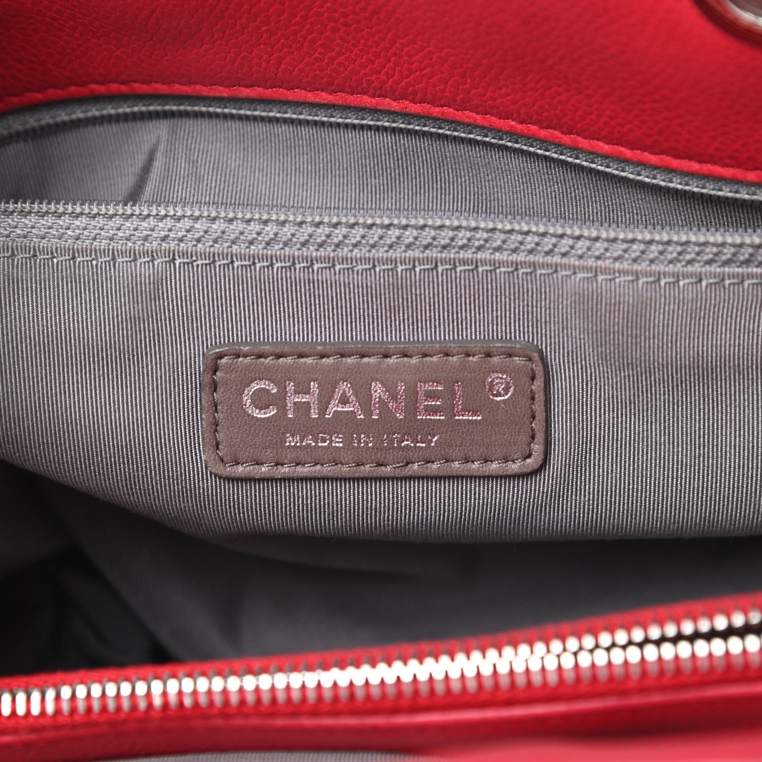 Chanel Soft Caviar Quilted CC Timeless Tote Fuchsia 6 of 19