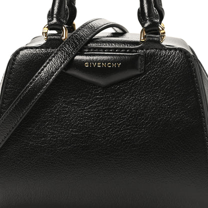 Givenchy Tumbled Buffalo Nano Antigona Cube Bag Black 7 of 10